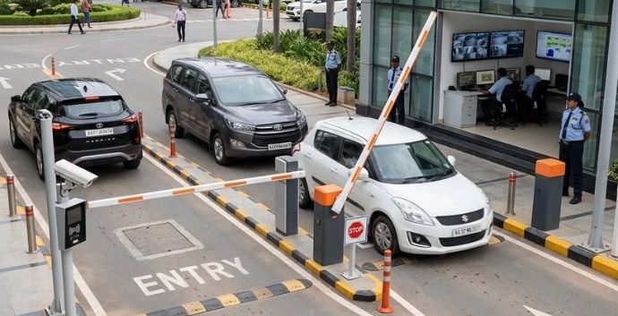 ANPR gate system
